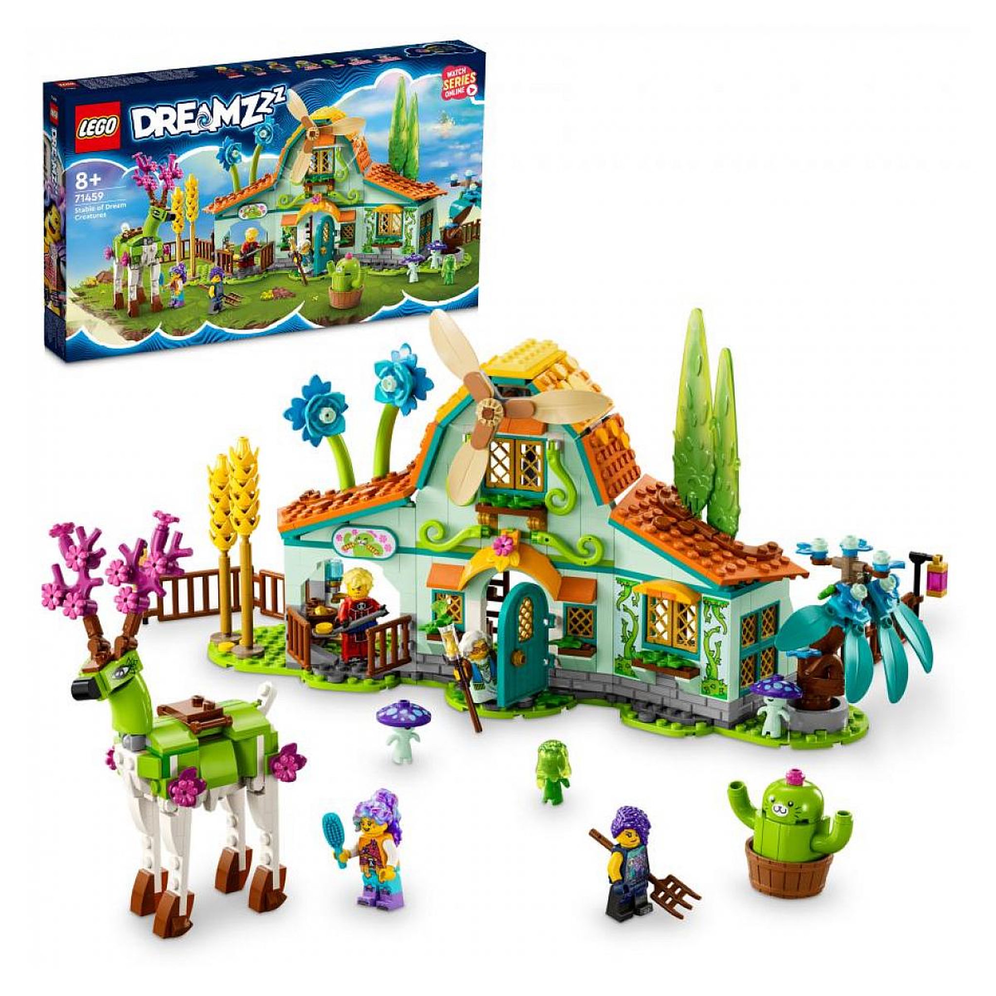 Voir la diapositive 3 : LEGO 71459 L ecurie des creatures des reves DREAMZzz™