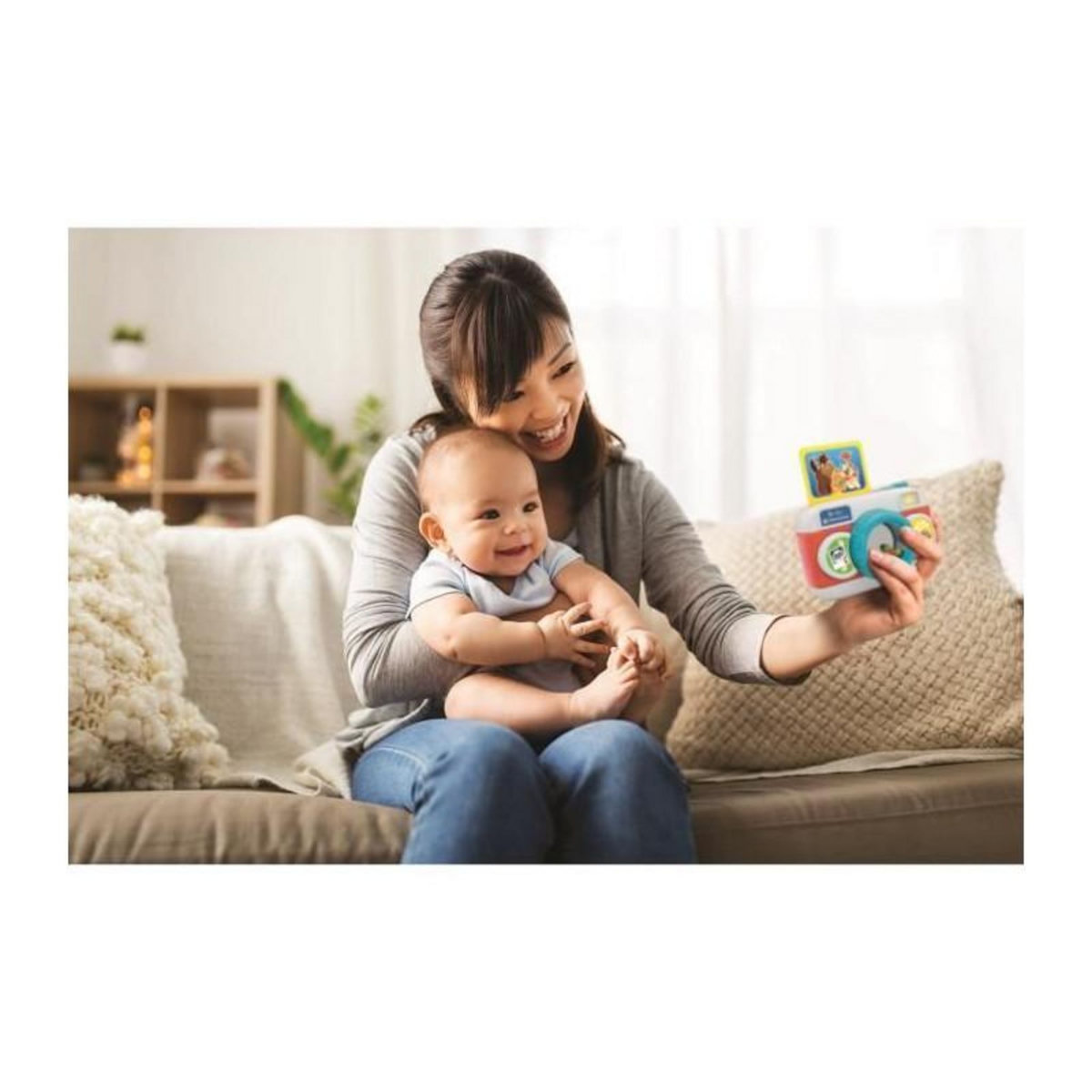 CLEMENTONI L'appareil photo de Bébé parlant CLEMENTONI