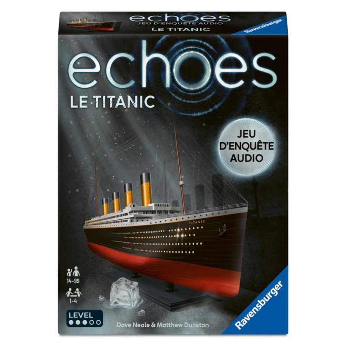 RAVENSBURGER Jeu d enquête audio Ravensburger Echoes Titanic