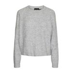 Pieces Pull  Femme Pieces Olla. Coloris disponibles : Gris