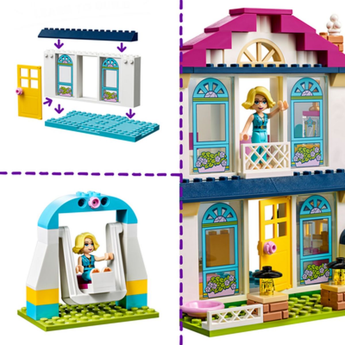 LEGO Friends 41398 - La maison de Stéphanie 4+