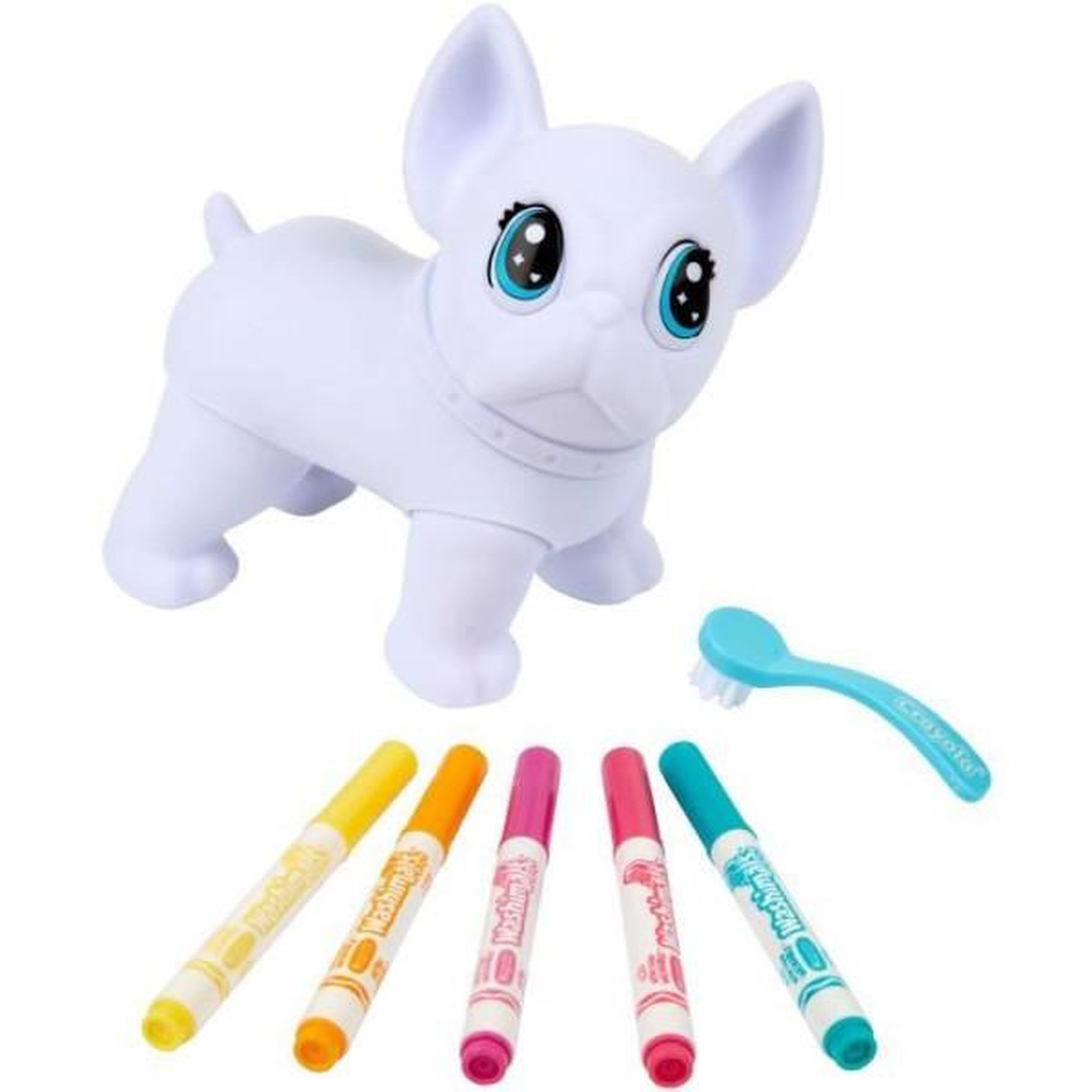 Voir la diapositive 2 : Crayola Coloriage - CRAYOLA - Washimals Jumbo Dog - Chien géant lavable a personnaliser! Des 3 ans