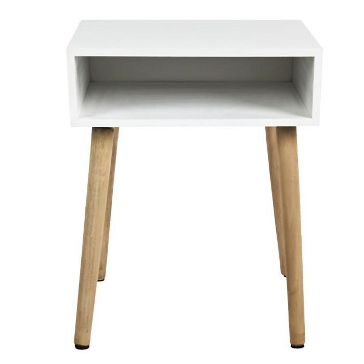Paris Prix Table de Chevet  Niche  50cm Blanc