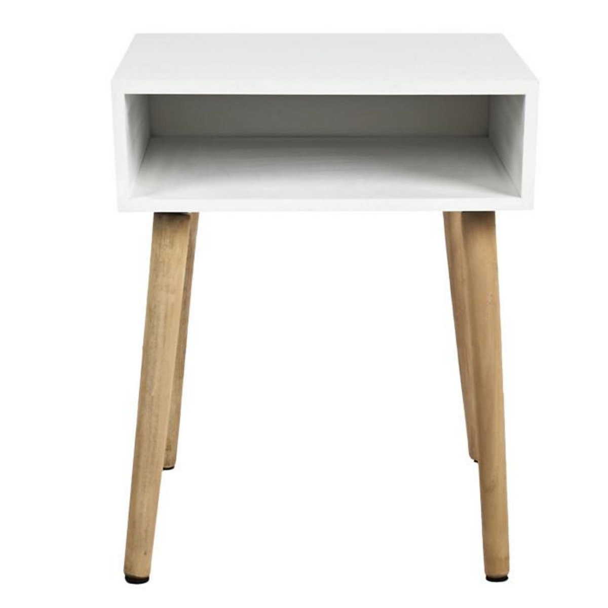 Paris Prix Table de Chevet  Niche  50cm Blanc