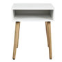 Voir la diapositive 2 : Paris Prix Table de Chevet  Niche  50cm Blanc