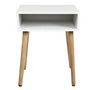 Voir la diapositive 2 : Paris Prix Table de Chevet  Niche  50cm Blanc