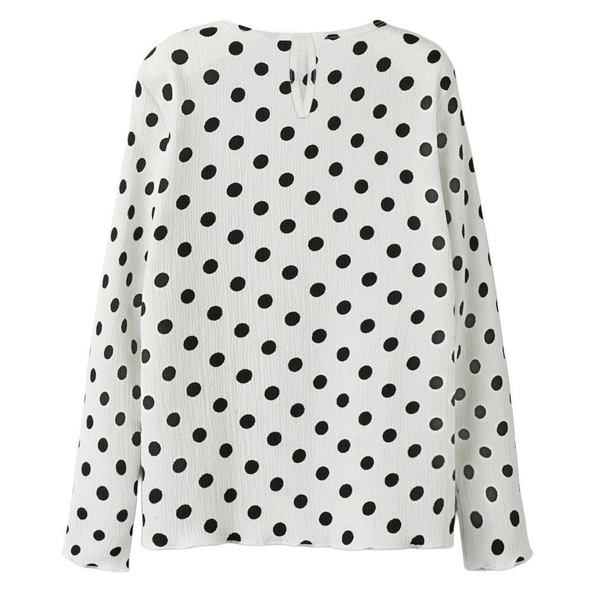 Voir la diapositive 3 : NAME IT Blouse blanche/noir name it nkfsallie