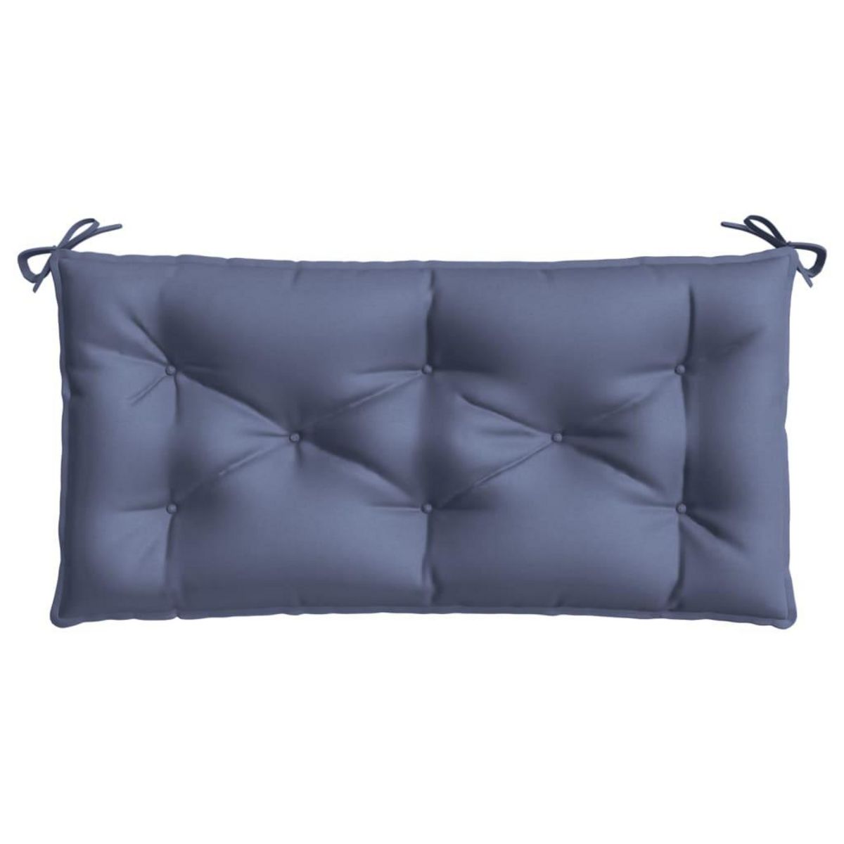 VIDAXL Coussin de banc de jardin bleu marine 100x50x7 cm tissu oxford