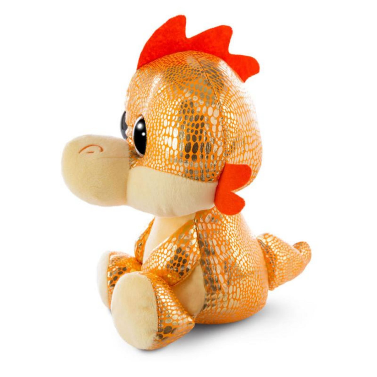 Nici Nici Glubschis Plush Soft Toy Dragon Orange Yo-Yo, 15cm 1046933