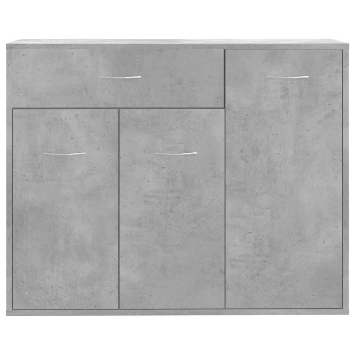 VIDAXL Buffet Gris beton 88x30x70 cm Bois d'ingenierie