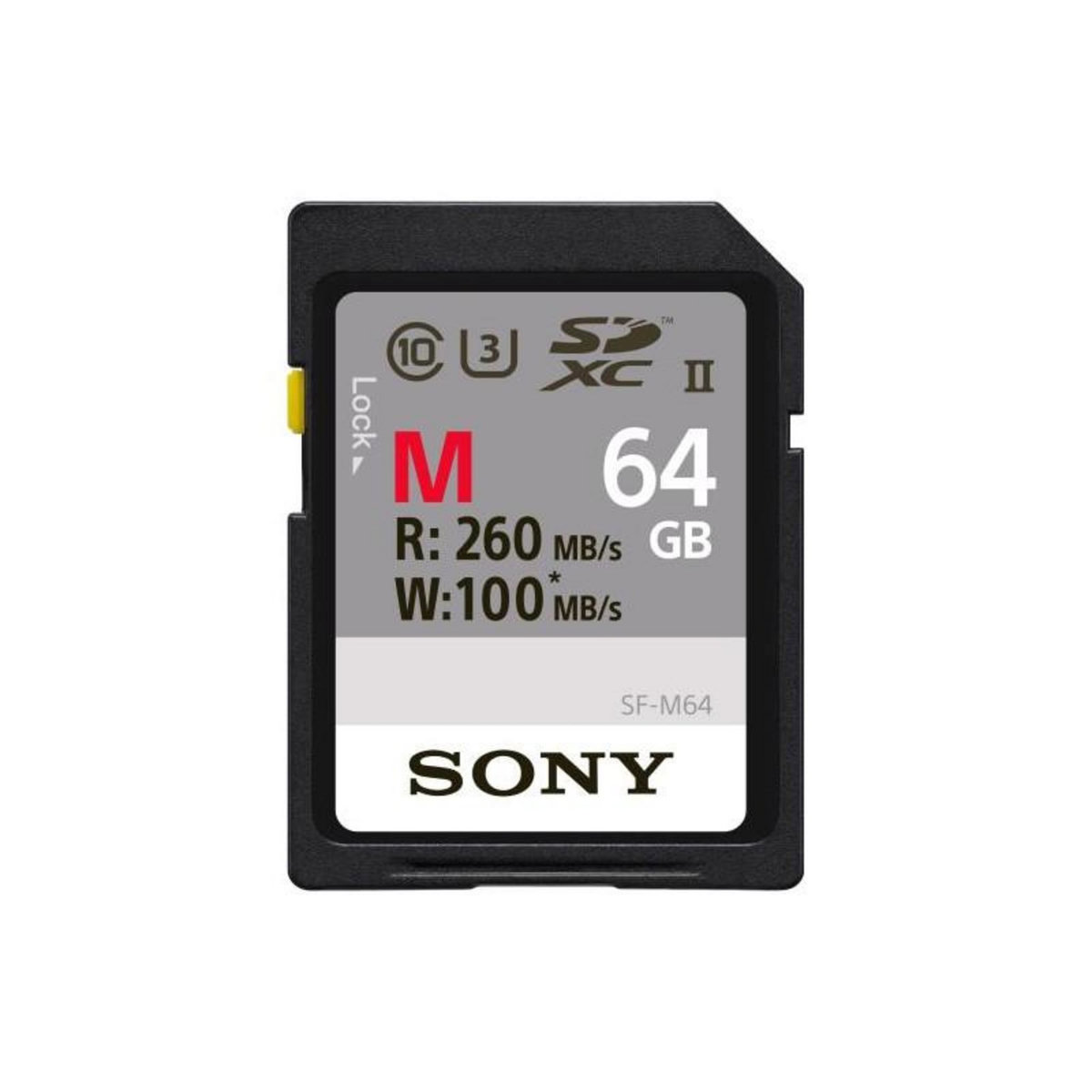 SONY Carte mémoire Sony SDXC 64 Go UHS II