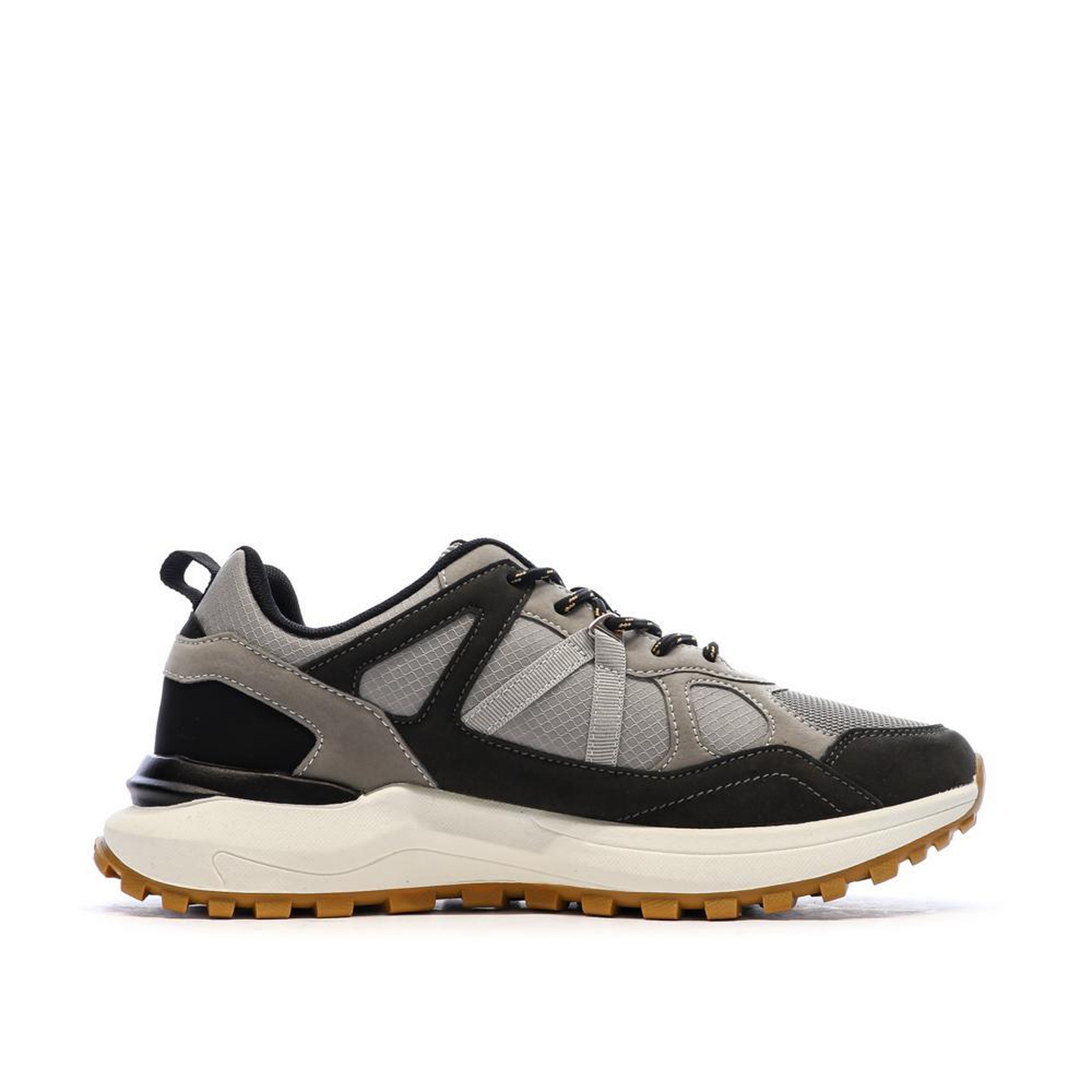 Voir la diapositive 2 : Schott Baskets Grises/Noires Homme Schott Heck