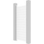 Voir la diapositive 4 : Habitat et Jardin Portillon aluminium  Eric  - 101.2 x 180.9 cm - Blanc