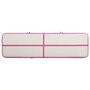 Voir la diapositive 4 : VIDAXL Tapis gonflable de gymnastique avec pompe 600x100x20cm PVC Rose