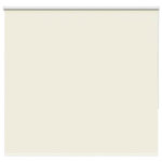 VIDAXL Store enrouleur occultant blanc casse 155x150 cm largeur tissu