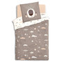 Voir la diapositive 1 : Atmosphera Kids Parure de lit enfant Ourson - 100% coton 57 fils - 140 x 200 cm
