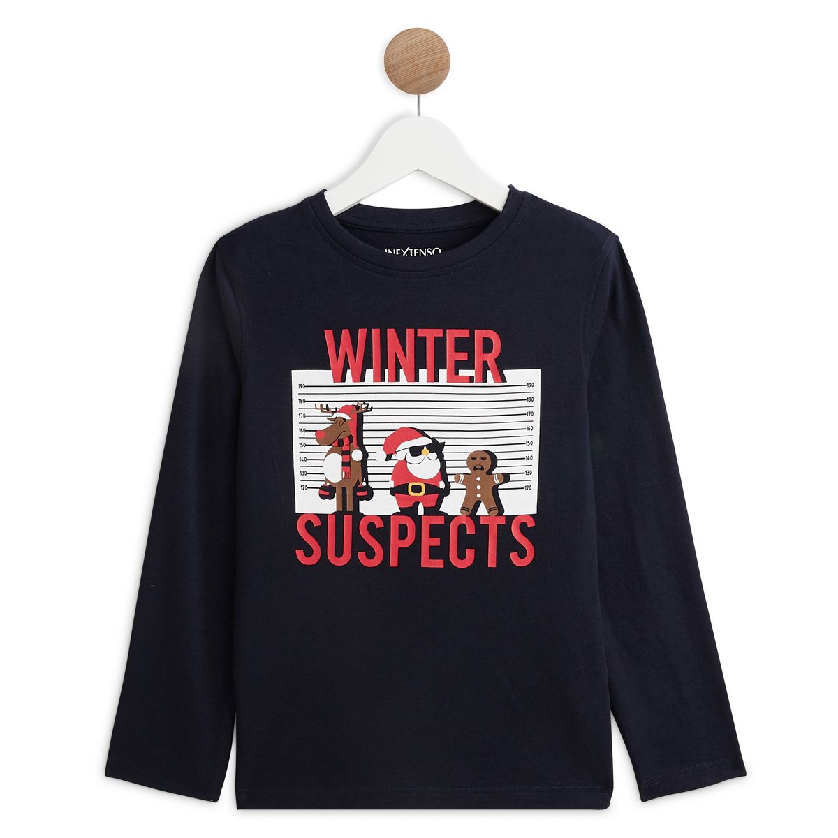 INEXTENSO T-shirt manches longues de noël garçon