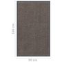 Voir la diapositive 6 : VIDAXL Paillasson touffete 90x150 cm Marron fonce