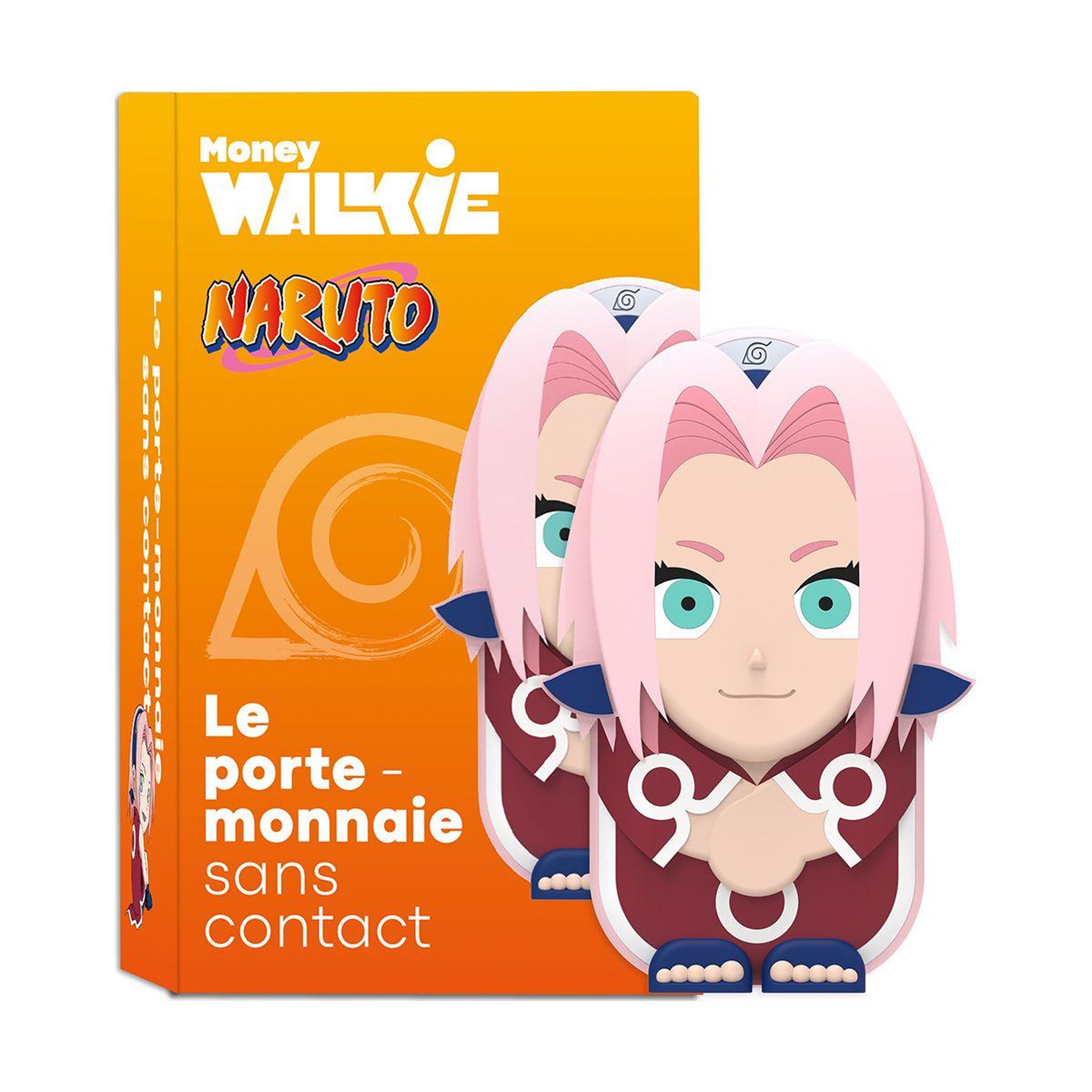 Voir la diapositive 2 : MONEY WALKIE Coque sans contact avec coque Sakura