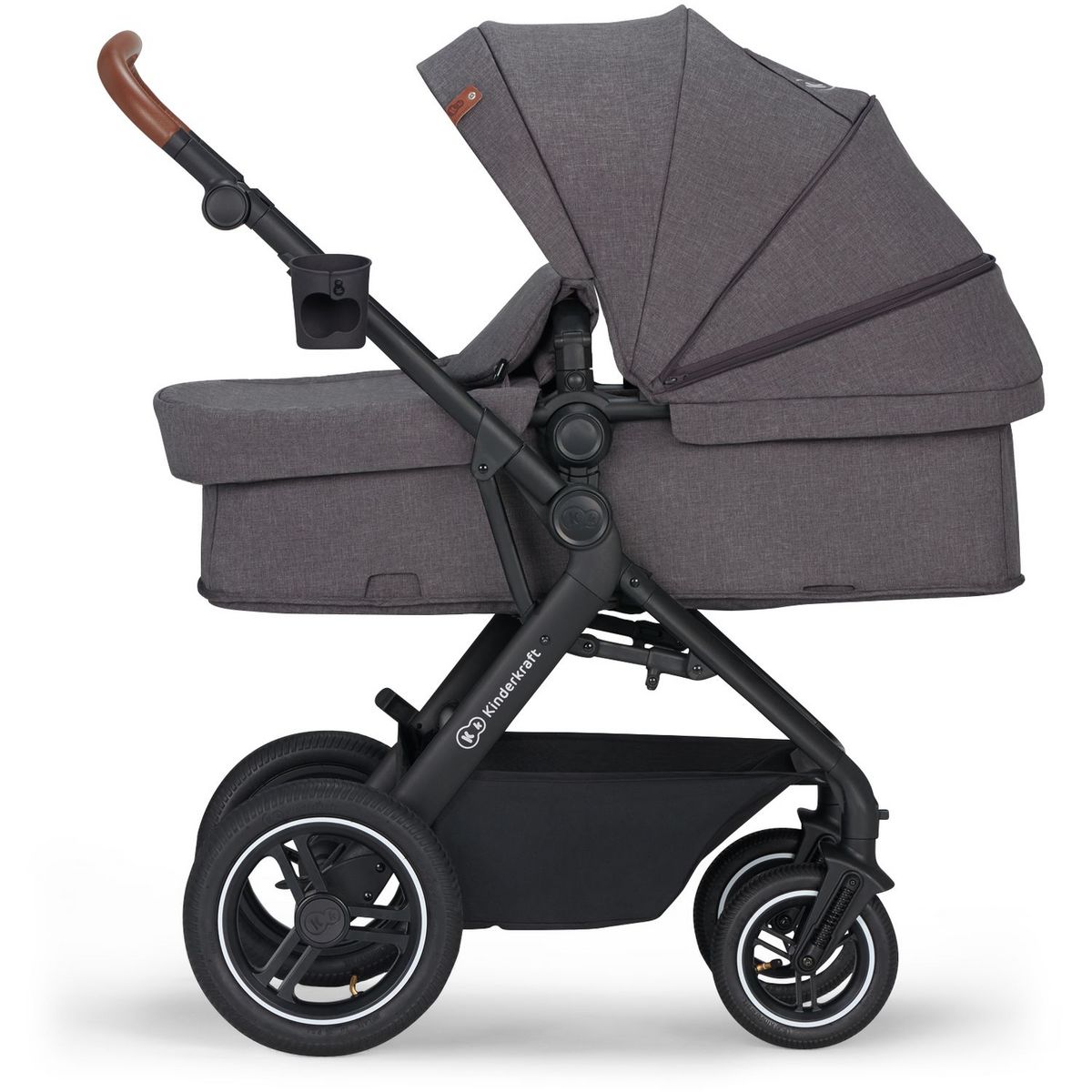 KINDERKRAFT Poussette B-TOUR 3en1 Mink Pro