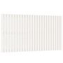 Voir la diapositive 2 : VIDAXL Tete de lit murale Blanc 159,5x3x90 cm Bois massif de pin
