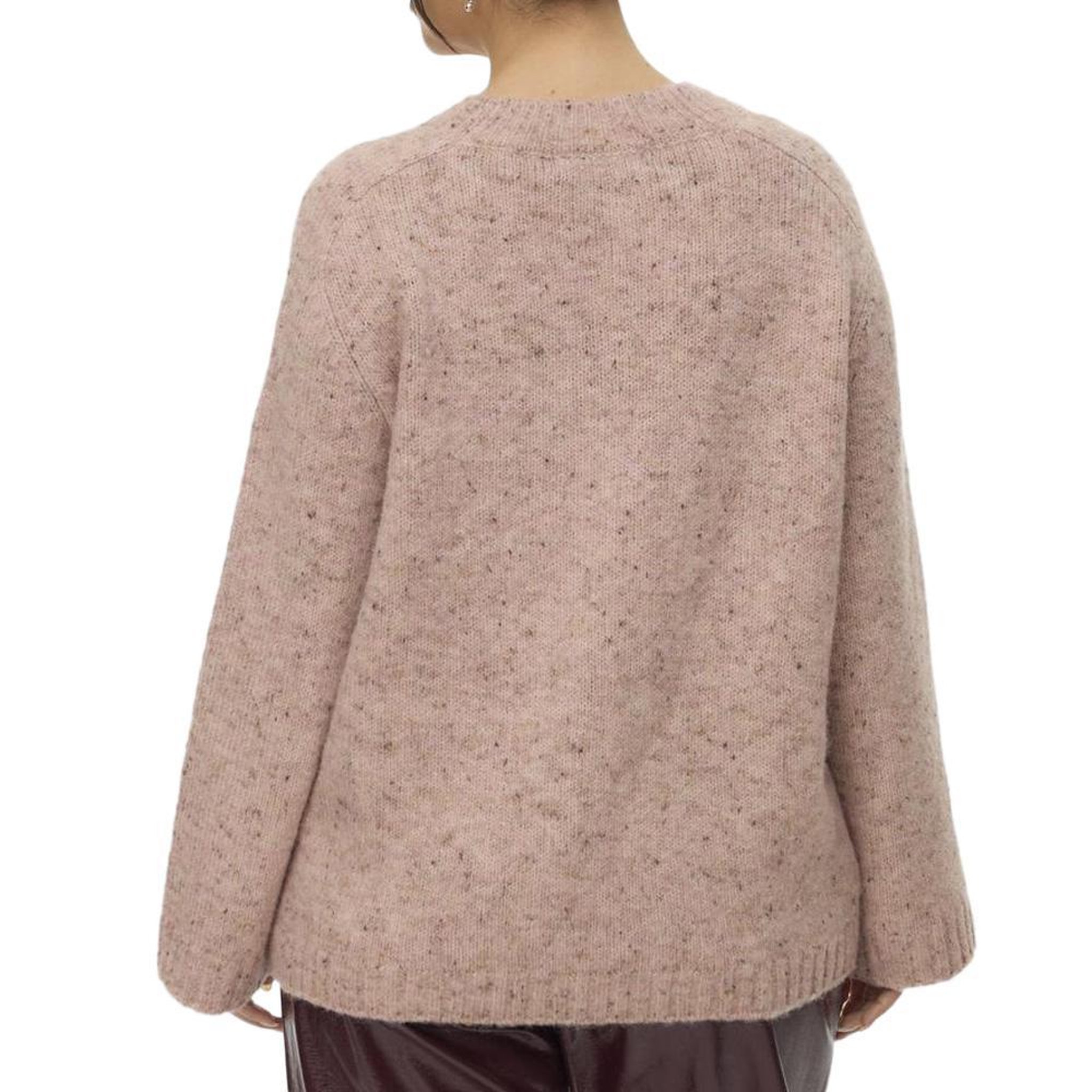 Voir la diapositive 4 : Vero Moda Pull en maille rose femme vero moda curve cingrid