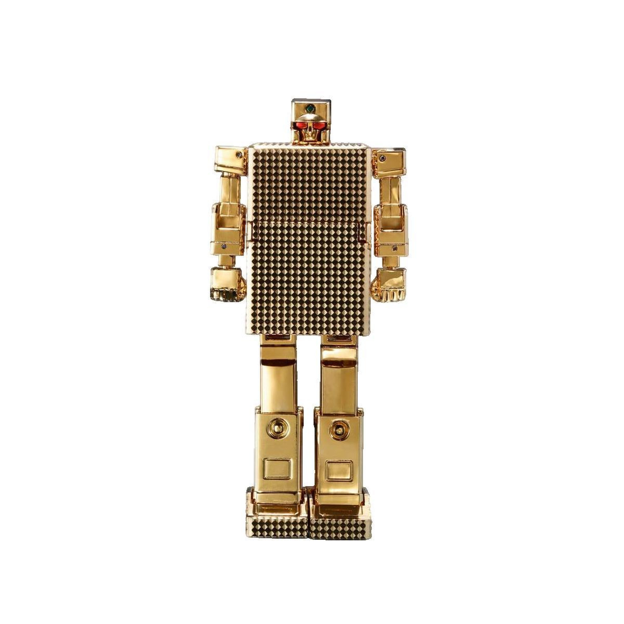 Voir la diapositive 2 : BANDAI Figurine Bandai Tamashii Nations Gold Lightan The Golden Warrior finition dorée brillante