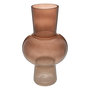 Voir la diapositive 1 : ATMOSPHERA Vase Design  Cloudy  40cm Ambre