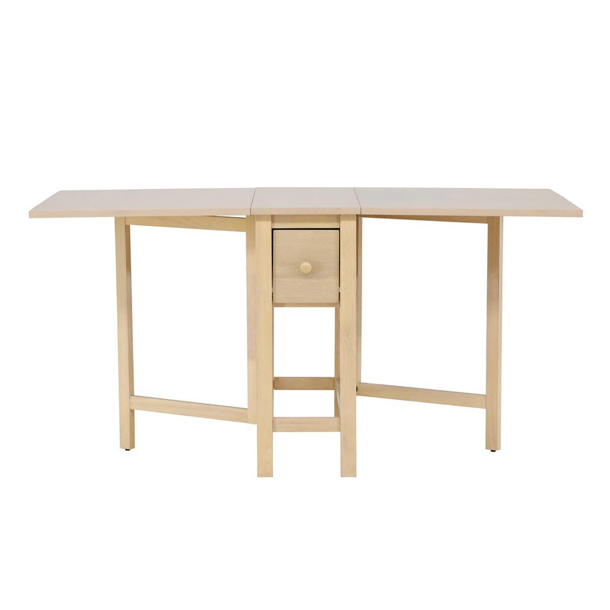 Paris Prix Table à manger extensible  edward  80-150cm naturel