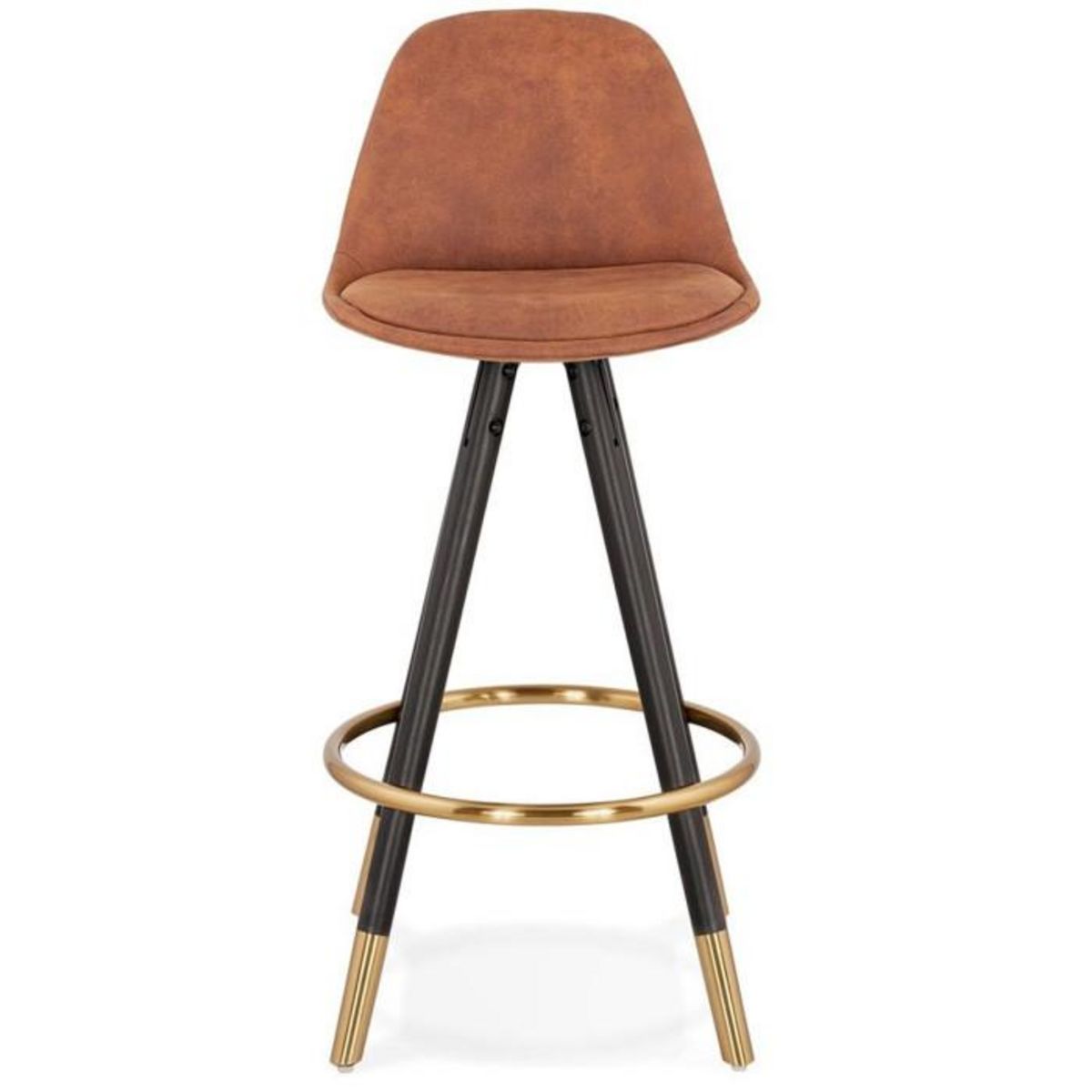 Paris Prix Tabouret de Bar  Krill  87cm Marron & Noir