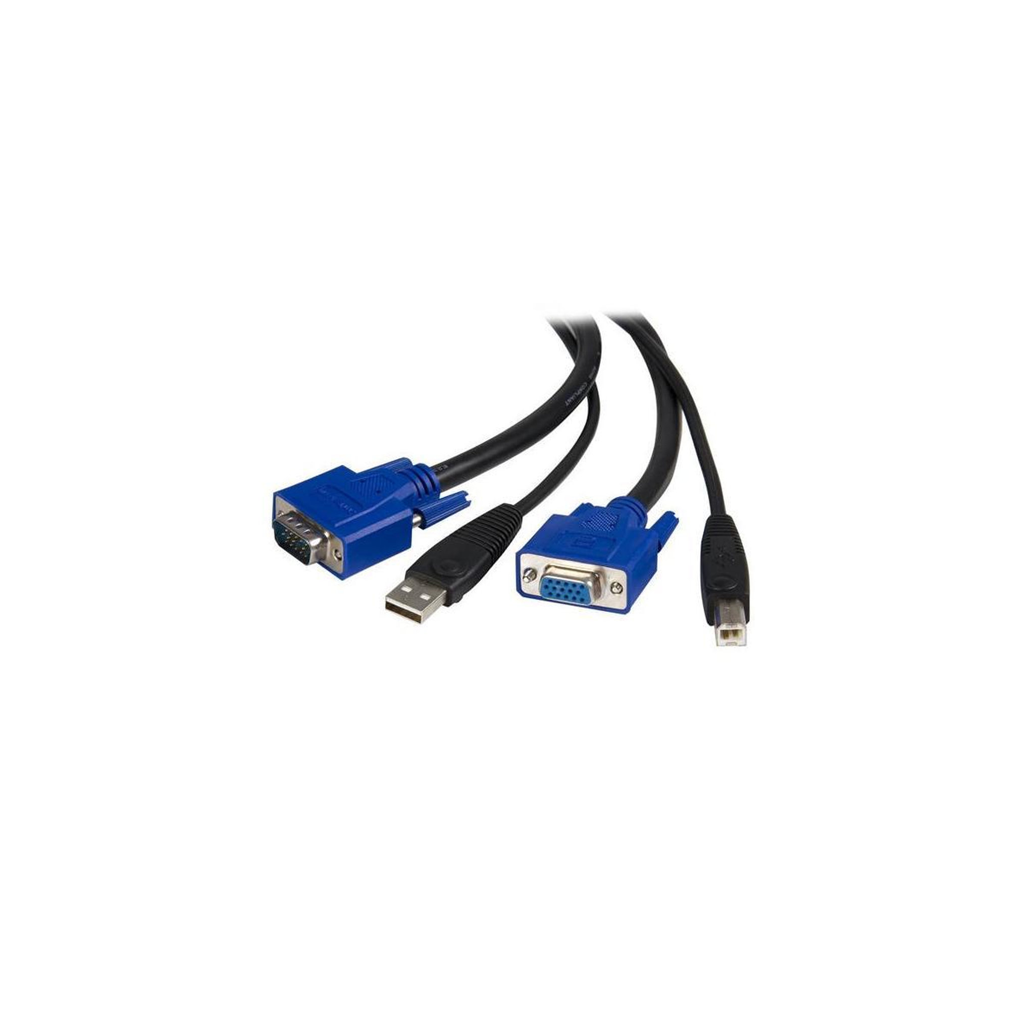 Startech Startech.com câble pour switch kvm vga avec usb 2 en 1 - 1.80m