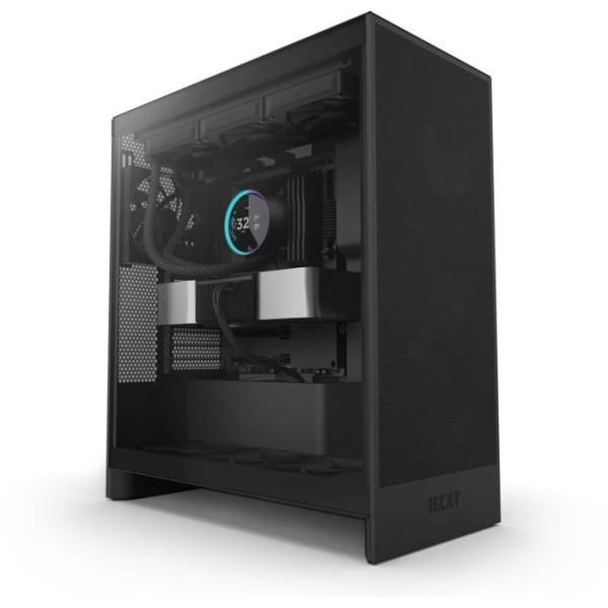 Voir la diapositive 2 : NZXT Watercooling - nzxt - rl-kn36e-b2 - kraken elite 360 - écran 2.72 et anneau rgb personnalisable - noir