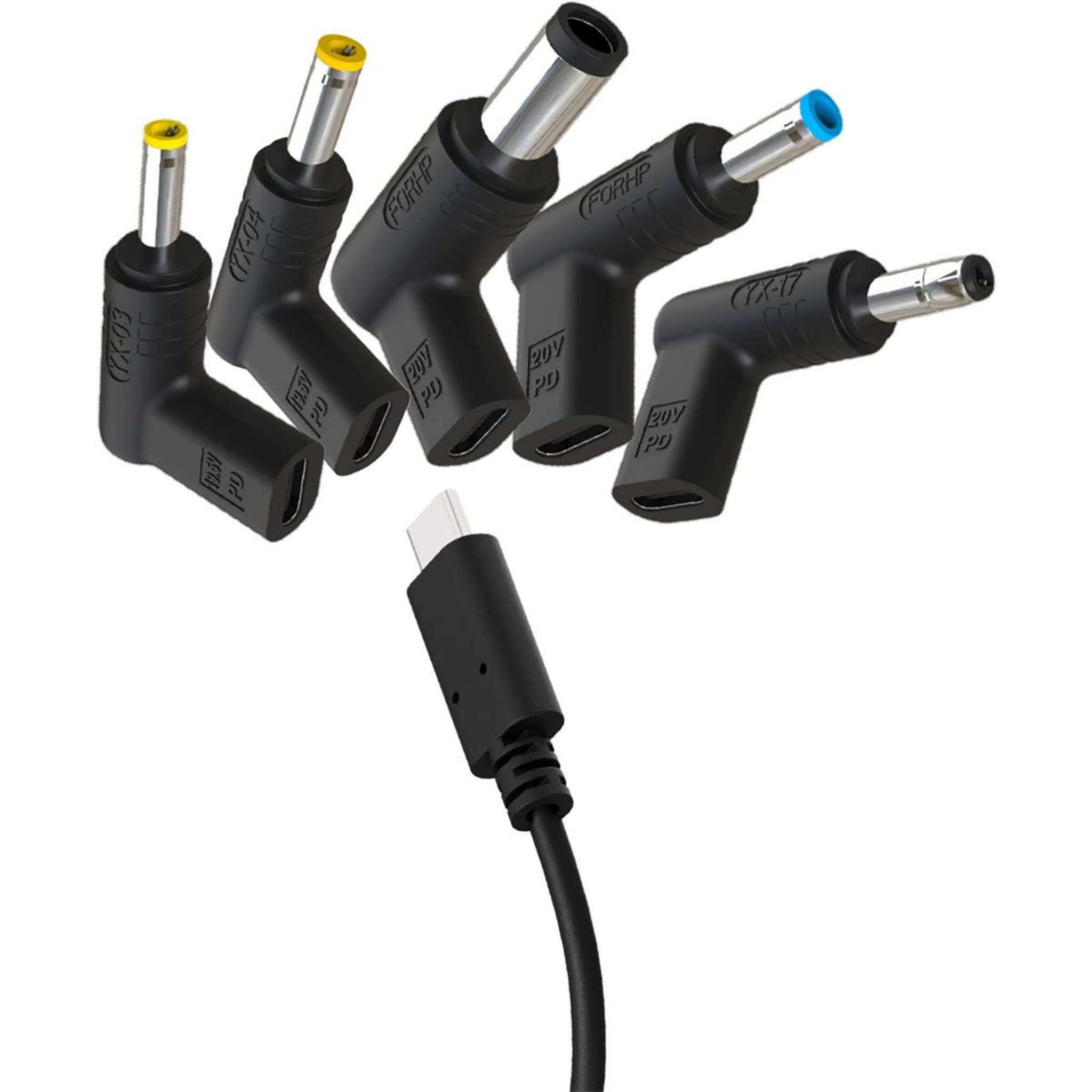 TNB Hub usb-c vers hp 4 embouts noir