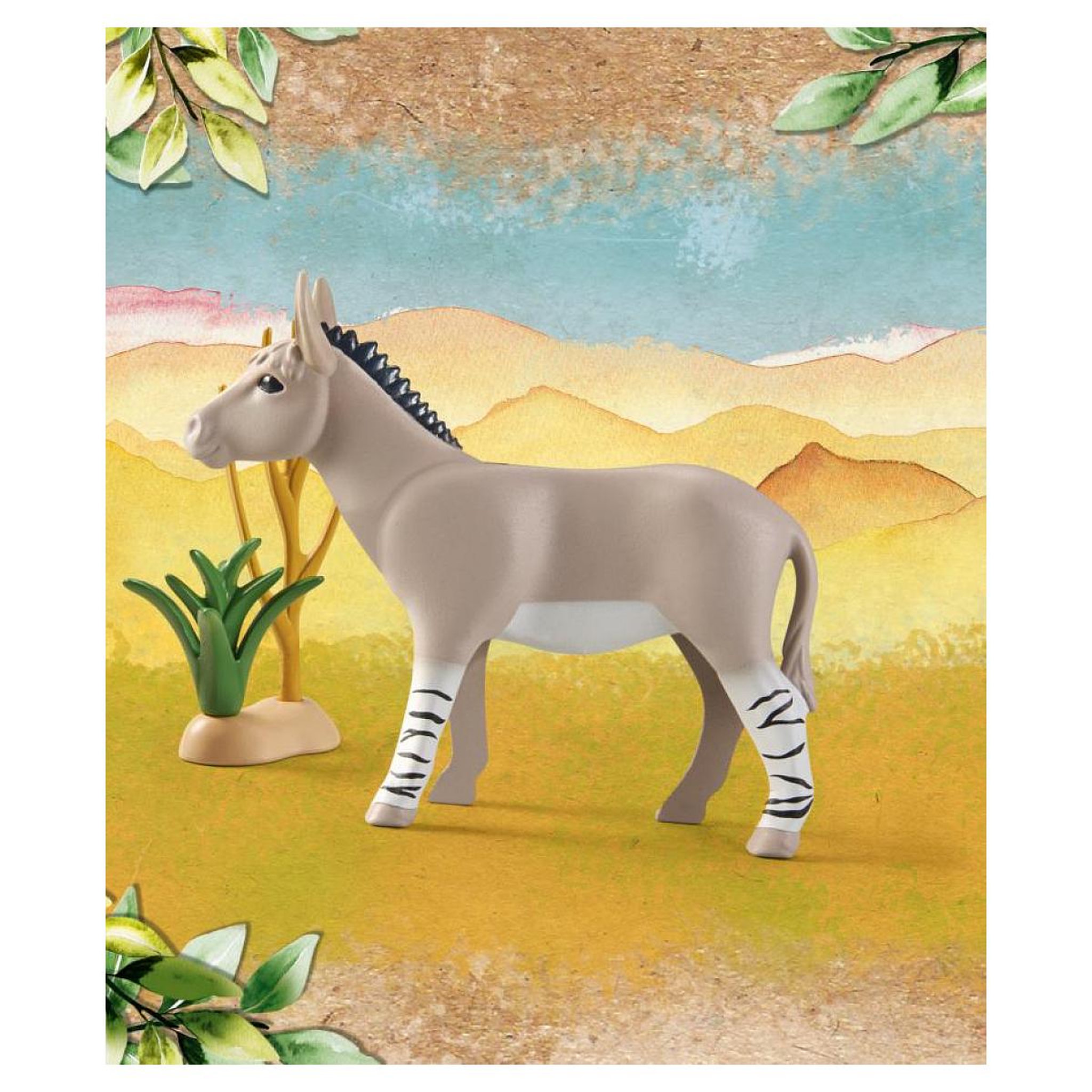 Voir la diapositive 2 : PLAYMOBIL 71289 Ane sauvage d'afrique