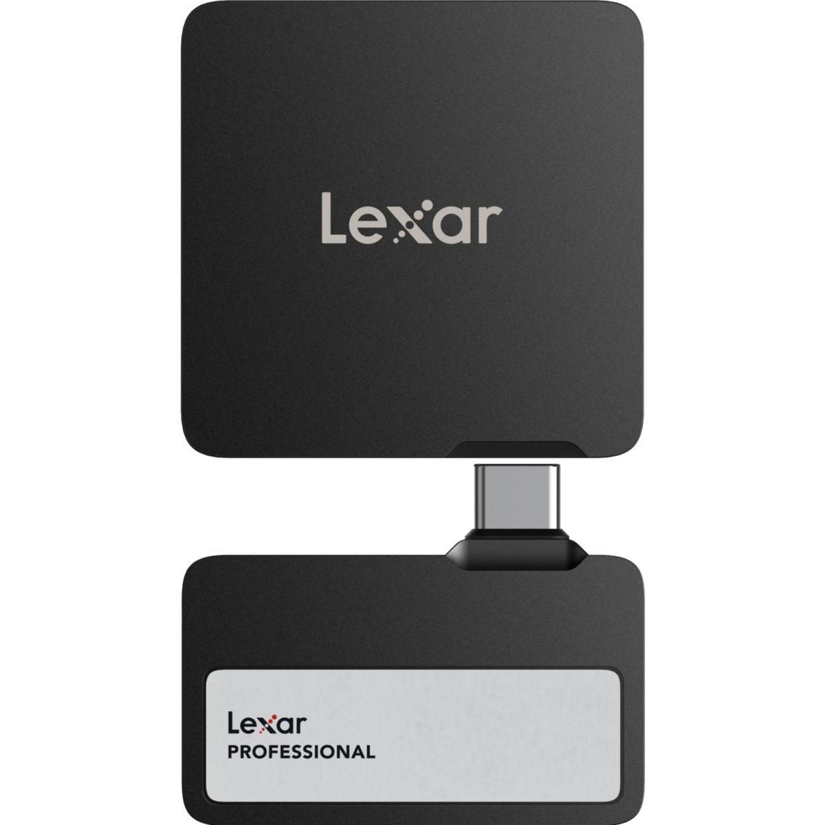 Lexar Disque dur SSD externe GO 1To + HUB