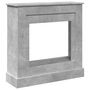 Voir la diapositive 2 : VIDAXL Cadre de cheminee gris beton 90x30x90 cm bois d'ingenierie