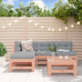 Voir la diapositive 1 : VIDAXL Salon de jardin 5 pcs bois massif douglas
