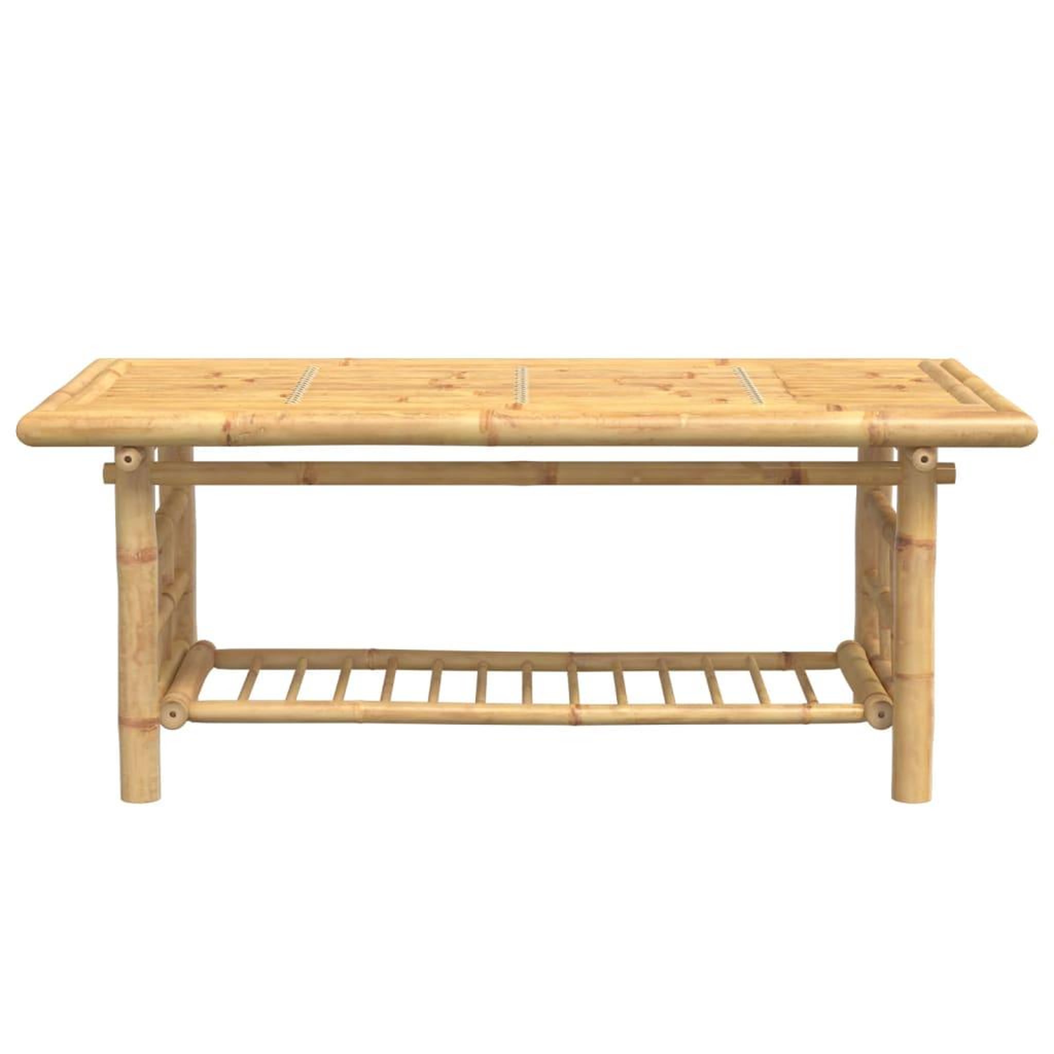Voir la diapositive 3 : VIDAXL Table basse 110x55x45 cm bambou