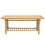 Voir la diapositive 3 : VIDAXL Table basse 110x55x45 cm bambou