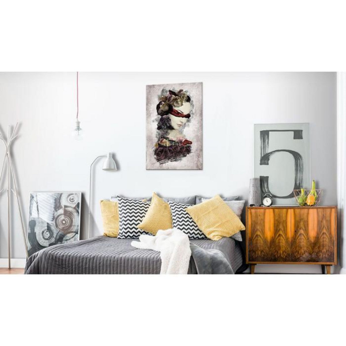 Paris Prix Tableau Imprimé  Femme Mystérieuse