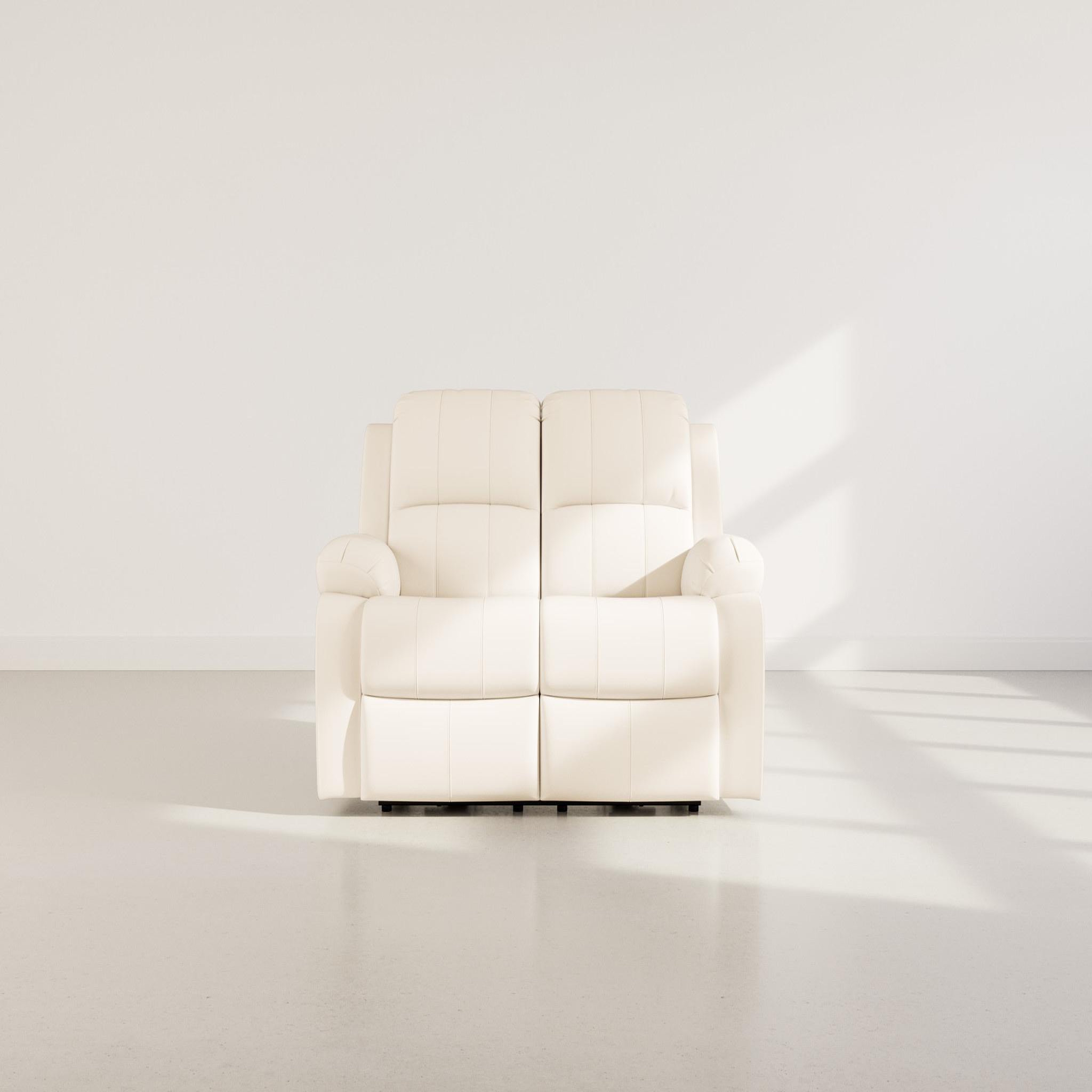 Voir la diapositive 2 : BEST MOBILIER Armand - canapé 2 places relax électrique en simili