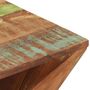 Voir la diapositive 5 : VIDAXL Table d'appoint 35x35x55 cm Bois massif de recuperation
