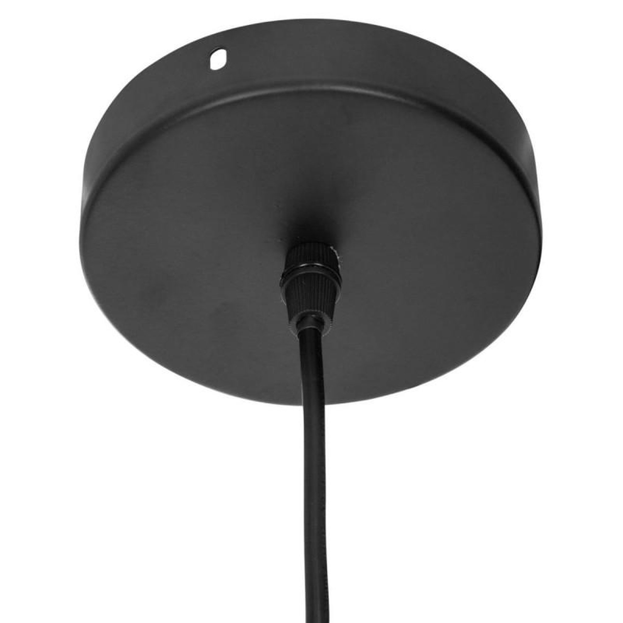 Voir la diapositive 3 : ATMOSPHERA Suspension noire  zania  en métal filaire hauteur 52 cm atmosphera - noir -