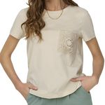 JACQUELINE DE YONG T shirt  Femme JDY Selma. Coloris disponibles : Beige