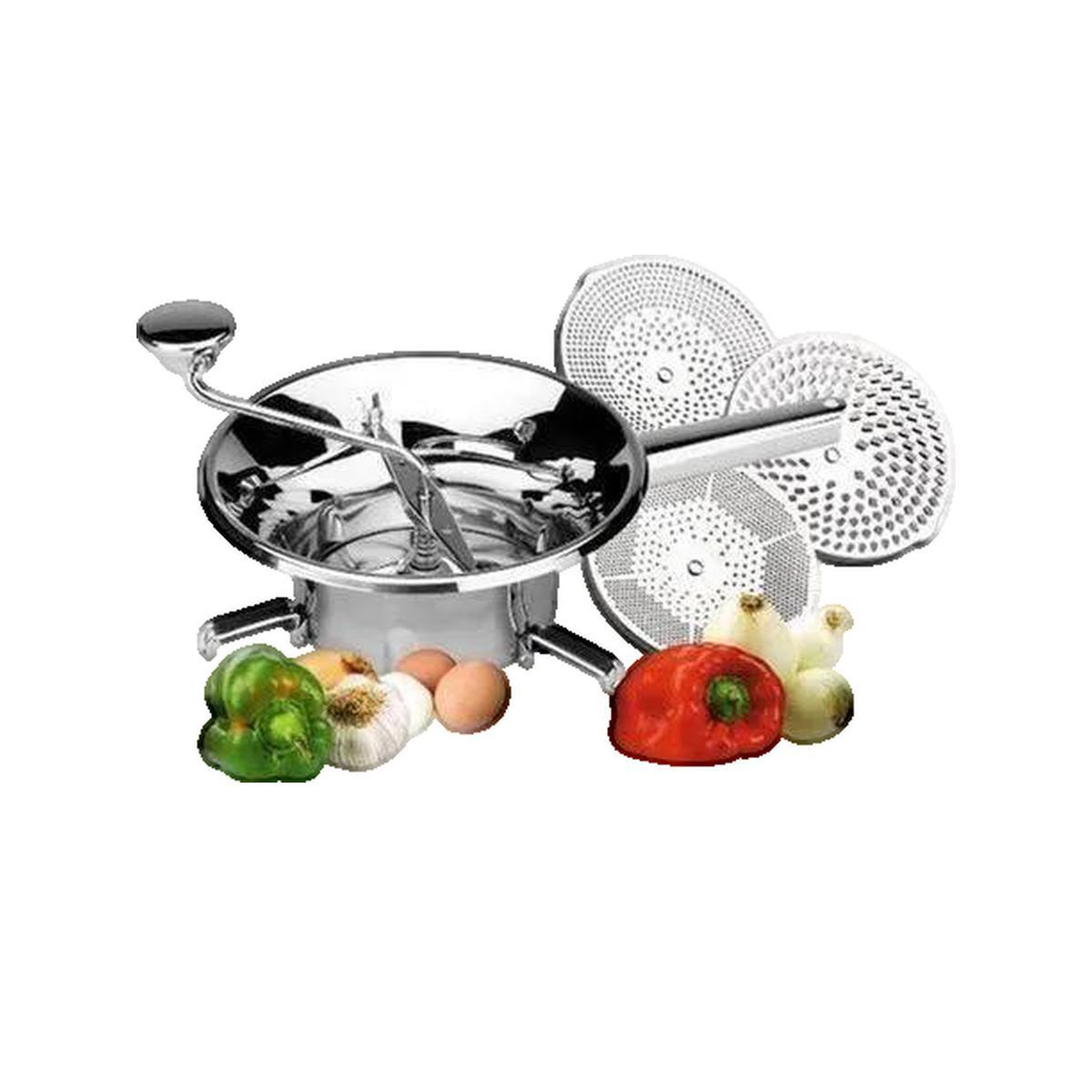 Lacor Moulin à légumes Lacor 24 cm 3 disques en acier inoxydable