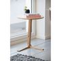 Voir la diapositive 5 : Wenko Table d'appoint ronde Acina en bois d'Acacia
