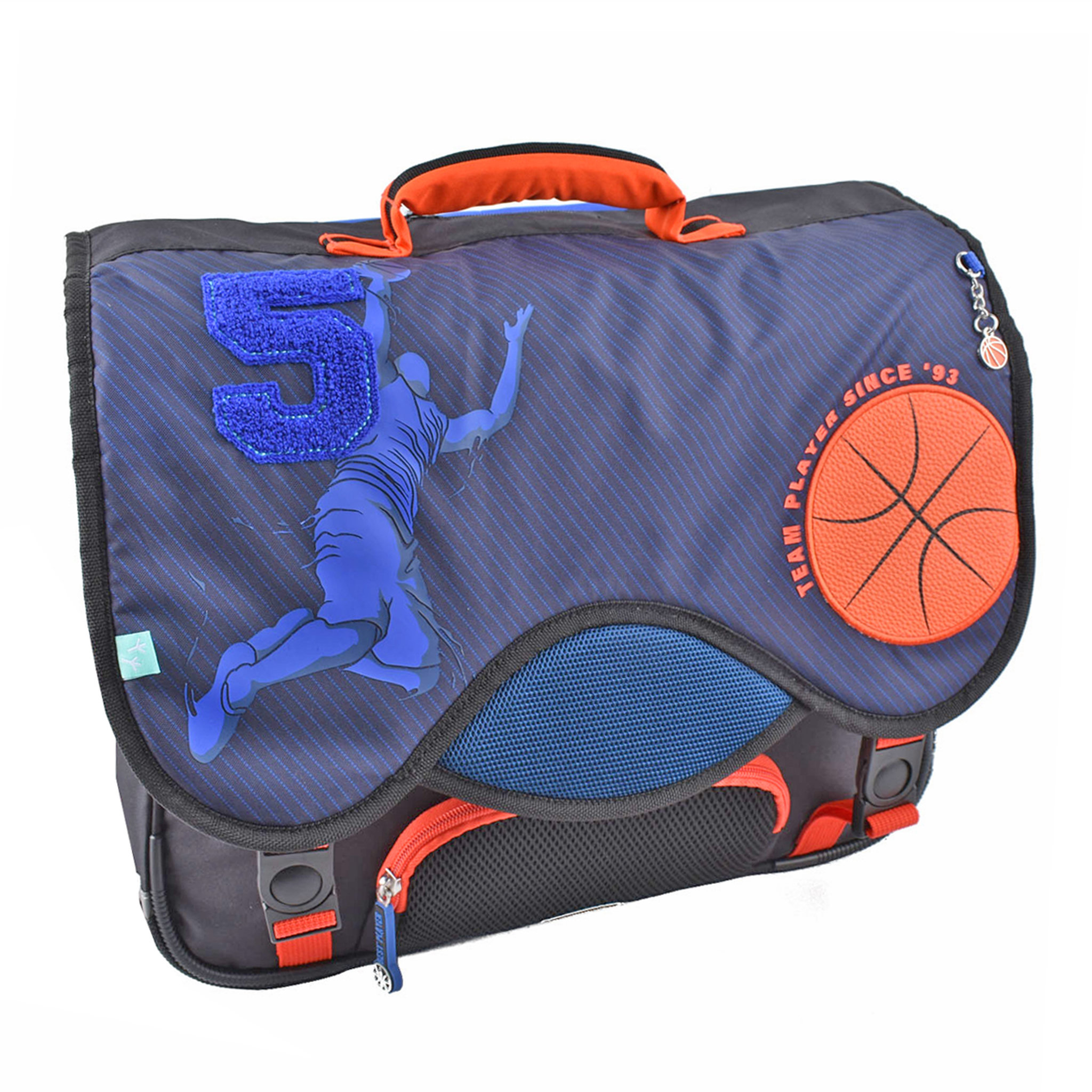 Voir la diapositive 3 : AUCHAN Cartable 41 cm CM1/CM2 Playground