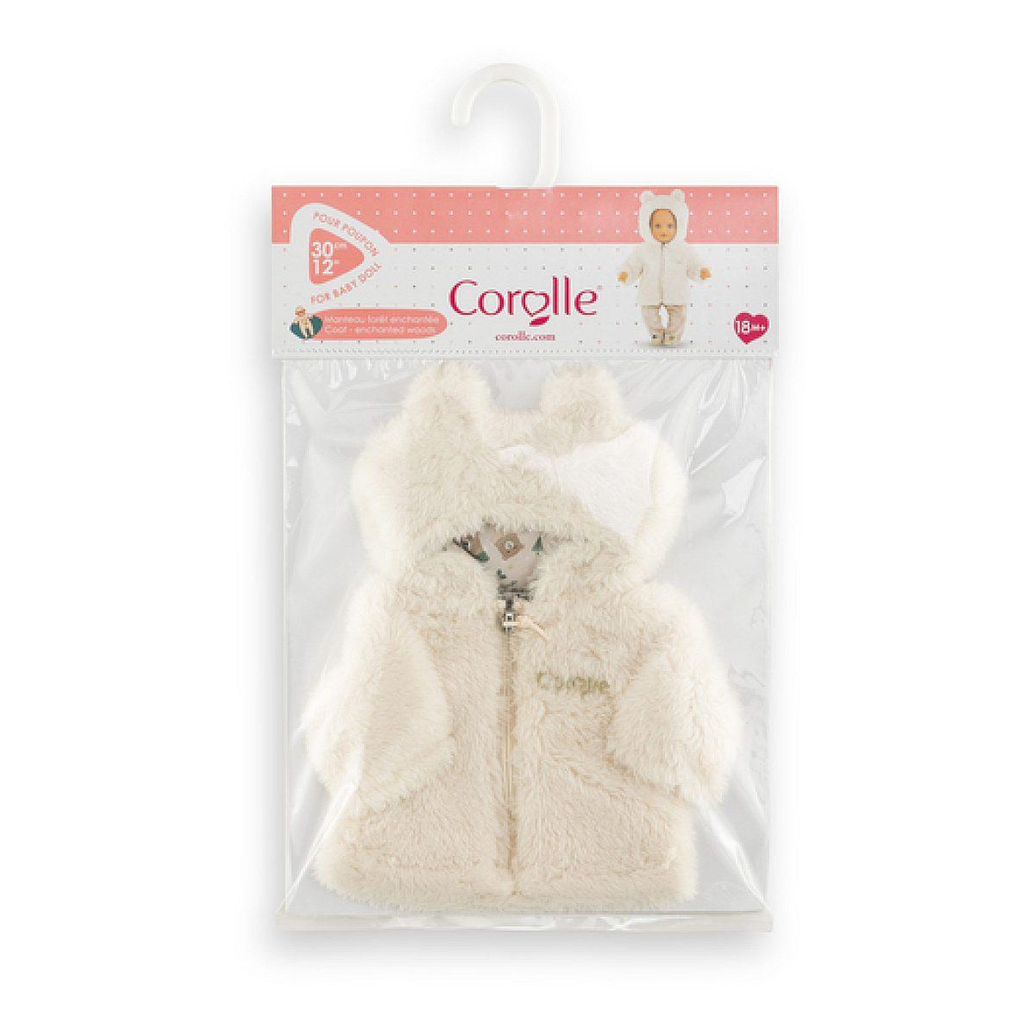 Voir la diapositive 1 : Corolle Bb30 manteau foret enchantee