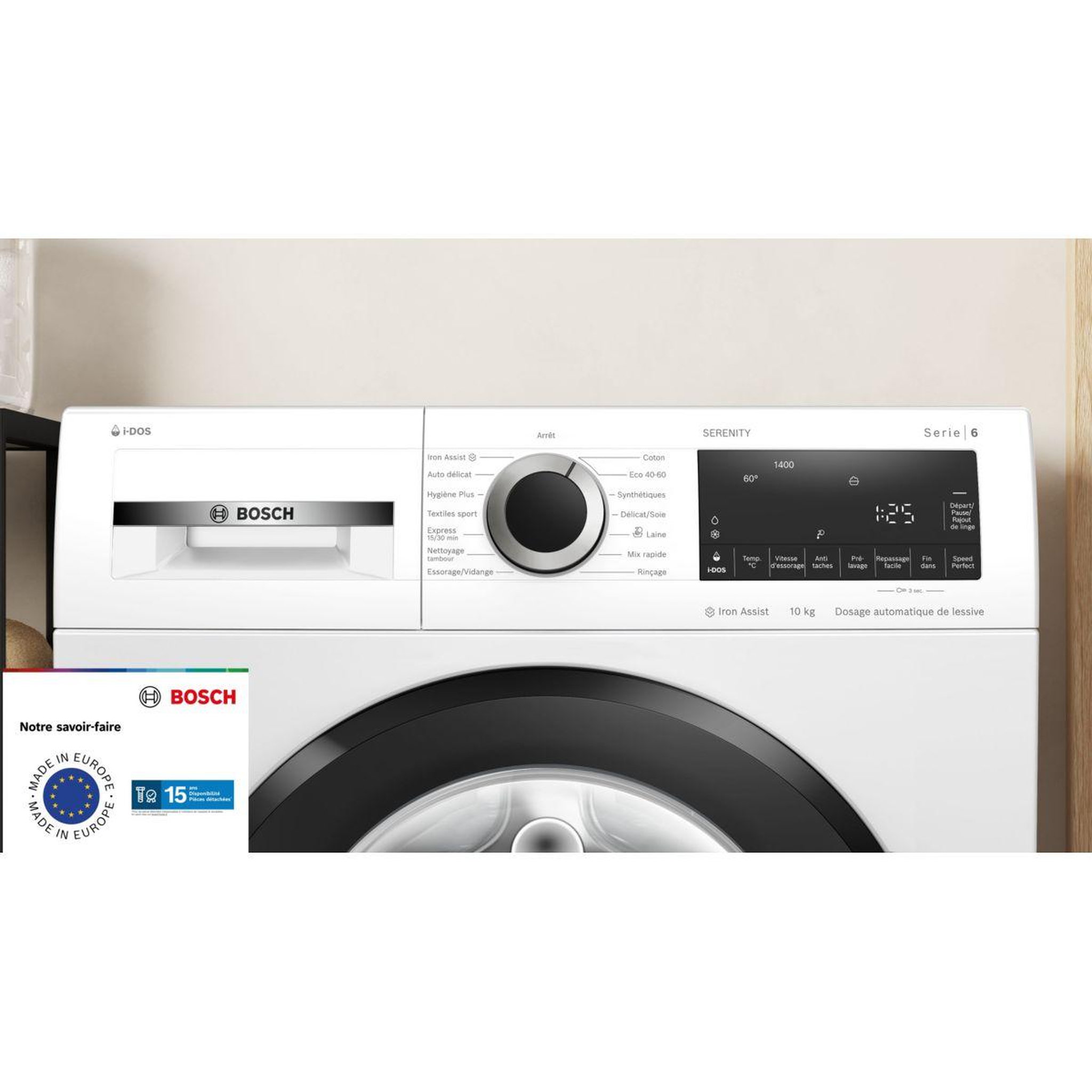 Voir la diapositive 3 : BOSCH Lave linge hublot wgg254fqfr