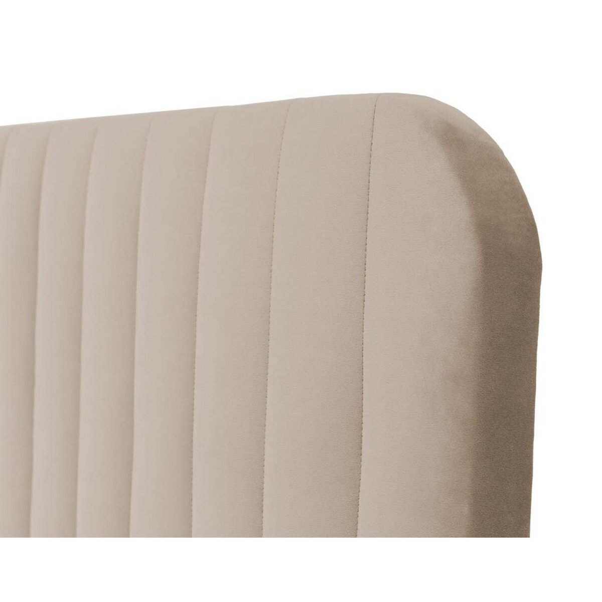 BEST MOBILIER Stuart - lit coffre - 140x200 cm - sommier inclus - en velours